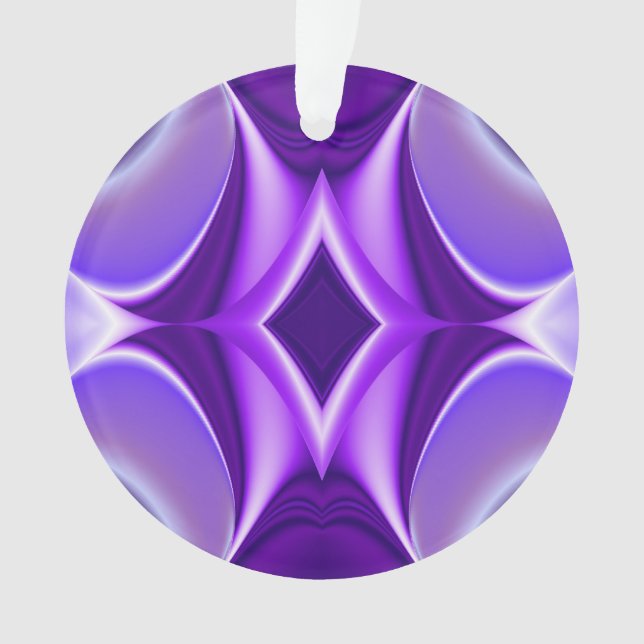 Adorno Sueños del arcoiris de flores moradas (Anverso)