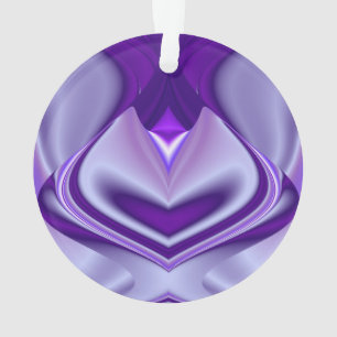 Adorno Sueños del arcoiris de flores moradas