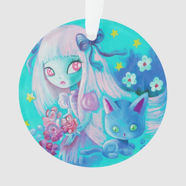 Adorno Sueños del gatito (Anverso)