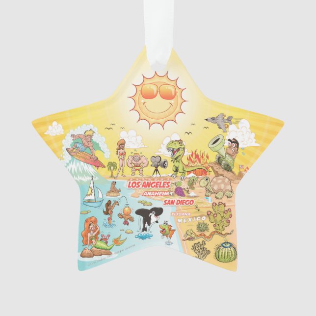 Adorno Sunny California (Anverso)