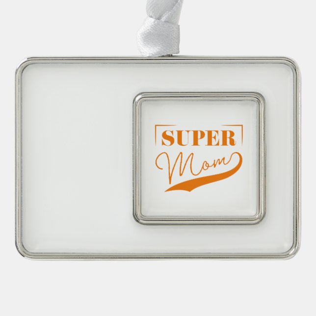 Adorno Super Mamá (Anverso)