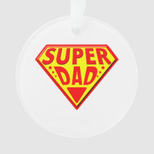 Adorno Super Papá - Feliz Día del Padre