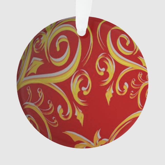 Adorno Swirl Navidades 3D (Anverso)