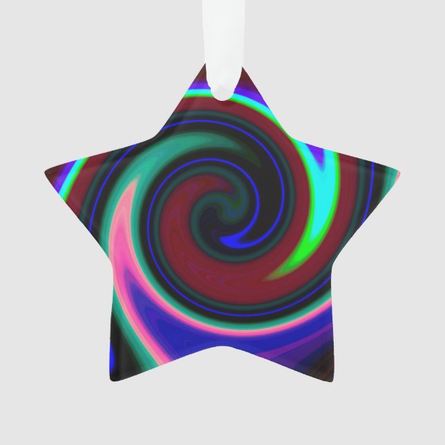 Adorno Swirl Retro Neon (Anverso)