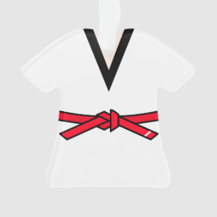 Adorno Tang Soo Do Red Belt 1er Nivel Personalizado