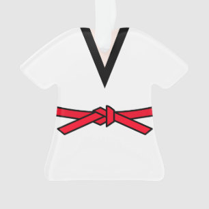 Adorno Tang Soo Do Red Belt 2Level Personalizado