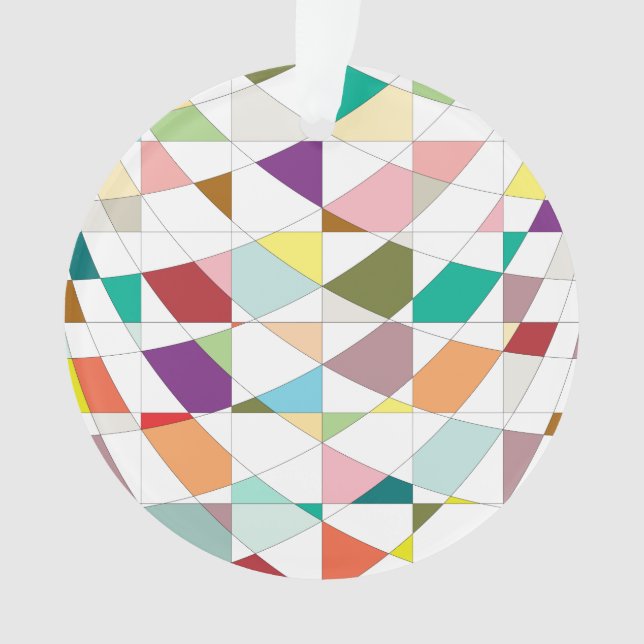 Adorno Tapiz de colores abstractos (Anverso)