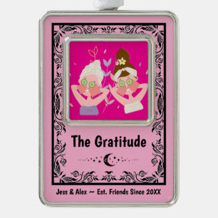 Adorno Tarot de agradecimiento personalizable para mejore
