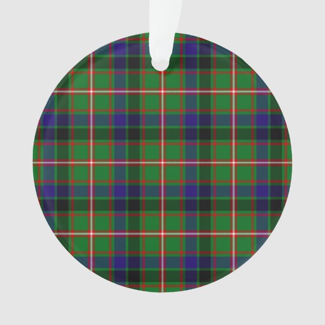Adorno Tartán de Reid del clan (Anverso)