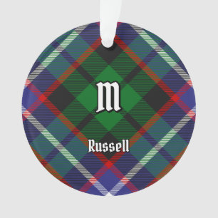 Adorno Tartan del Clan Russell