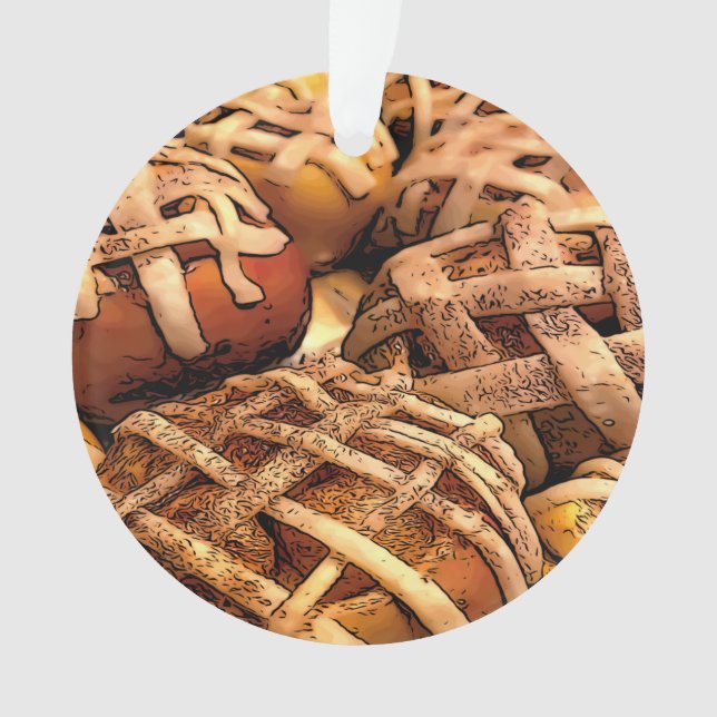 Adorno Tartas Apple Pie (Anverso)