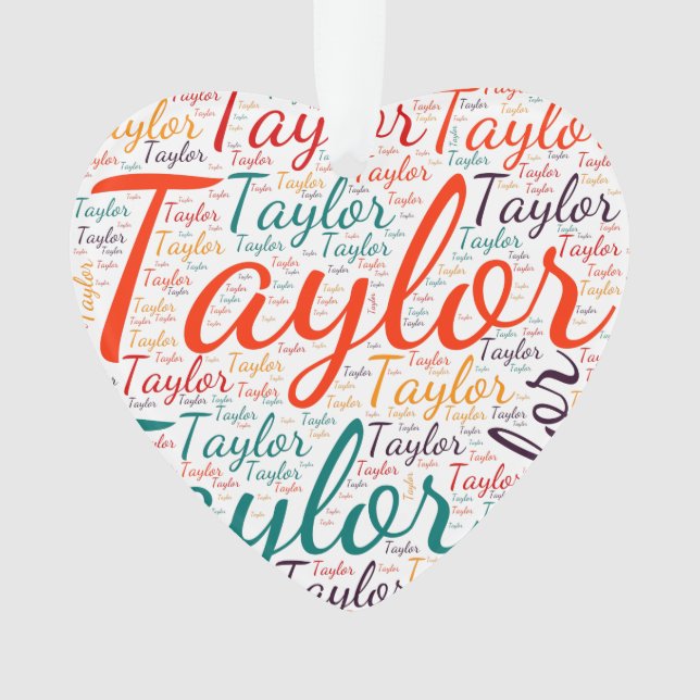Adorno Taylor (Anverso)