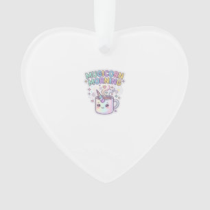 Adorno Taza de Unicornio Mugicorn Mañana Diseño Gráfico Z