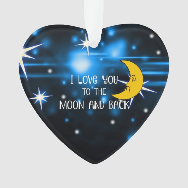 Adorno Te amo a la luna y a la espalda (Anverso)