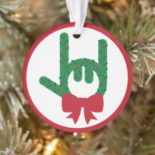 Adorno Te amo Navidades
