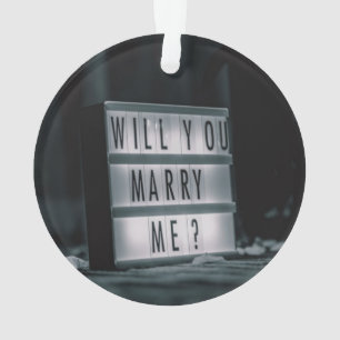 Adorno ¿Te Casarás Conmigo? Propuesta matrimonial rom