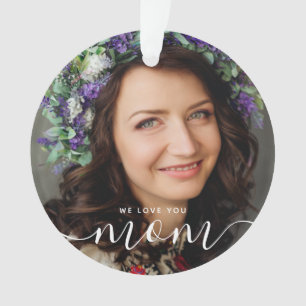 Adorno Te queremos, mamá moderna foto clásica