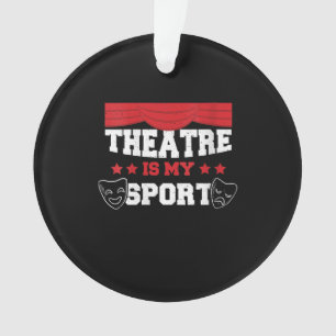 Adorno Teatro de actriz femenina es mi regalo de actuació
