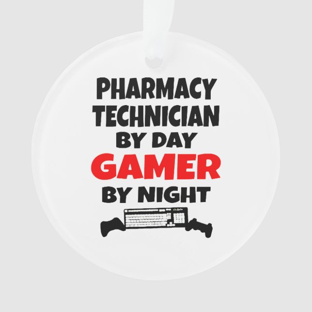Adorno Técnico de Farmacia Gamer (Anverso)
