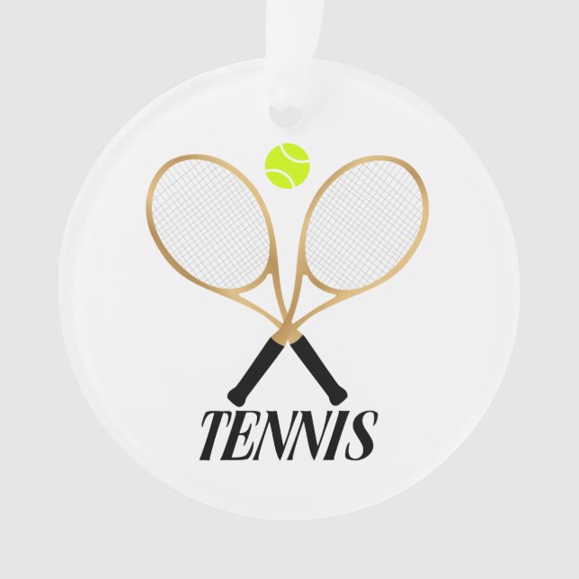 Adorno Tenis (Anverso)