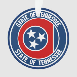 Adorno Tennessee Round Emblem