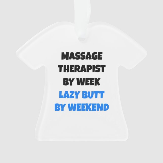 Adorno Terapia de Masaje Lazy Butt (Anverso)