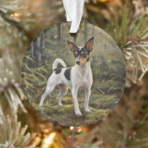 Terrier de zorro de juguete