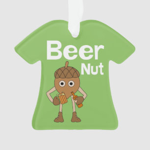Adorno Texto de la tuerca de cerveza