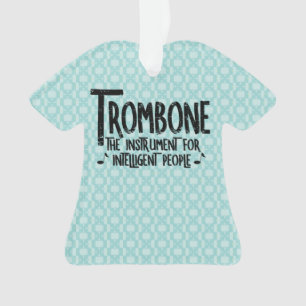 Adorno Texto duro inteligente de trombón