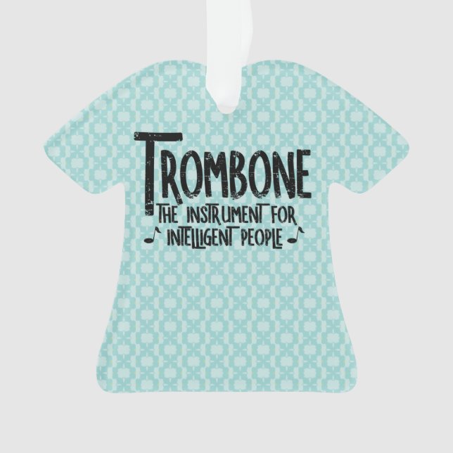 Adorno Texto duro inteligente de trombón (Anverso)