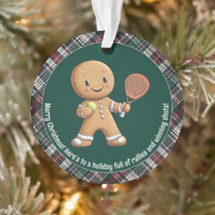 Adorno 🎾 texto 🎄 Personalizado, Padel Powered Navidades