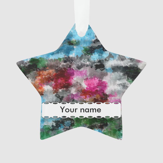 Adorno Textura colorida (Anverso)