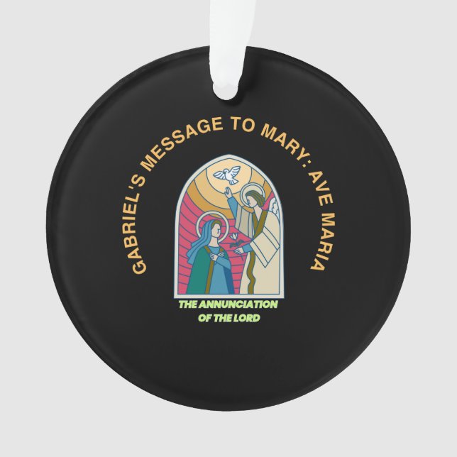 Adorno The Annunciation of the Lord (Anverso)