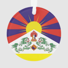 Adorno Tibet, Leones de nieve, bandera tibetana - Los Him