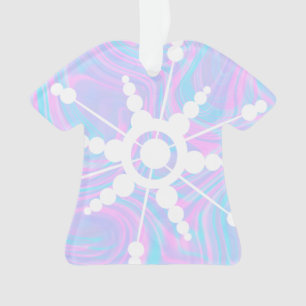 Adorno Tie Dye Liquid Retro Groovy