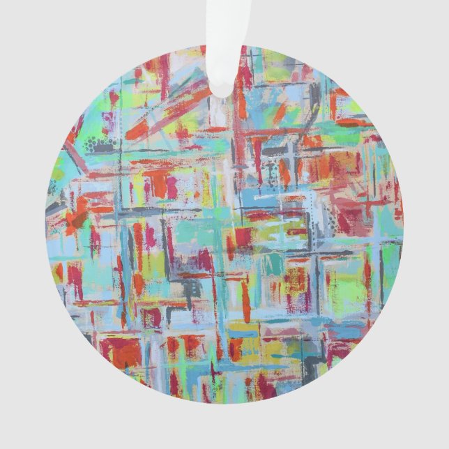 Adorno Tiempo de orinar el ornamental acrílico (Anverso)