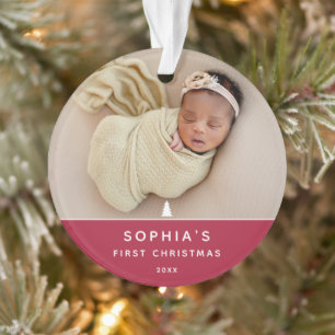 Adorno Tiempo más maravilloso del año Baby's First Christ