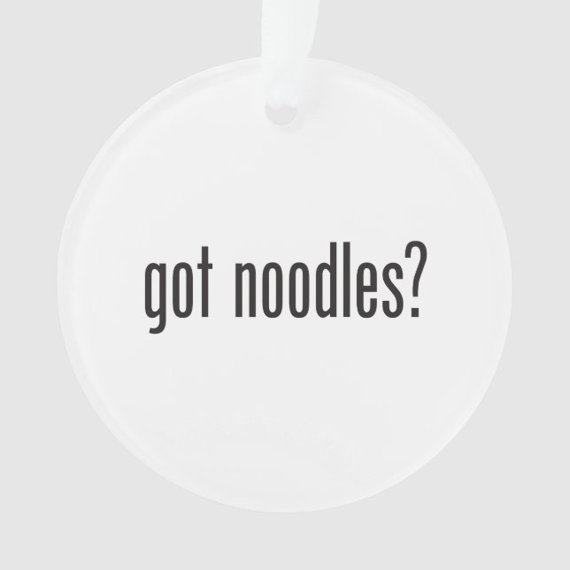 Adorno tiene fideos (Anverso)