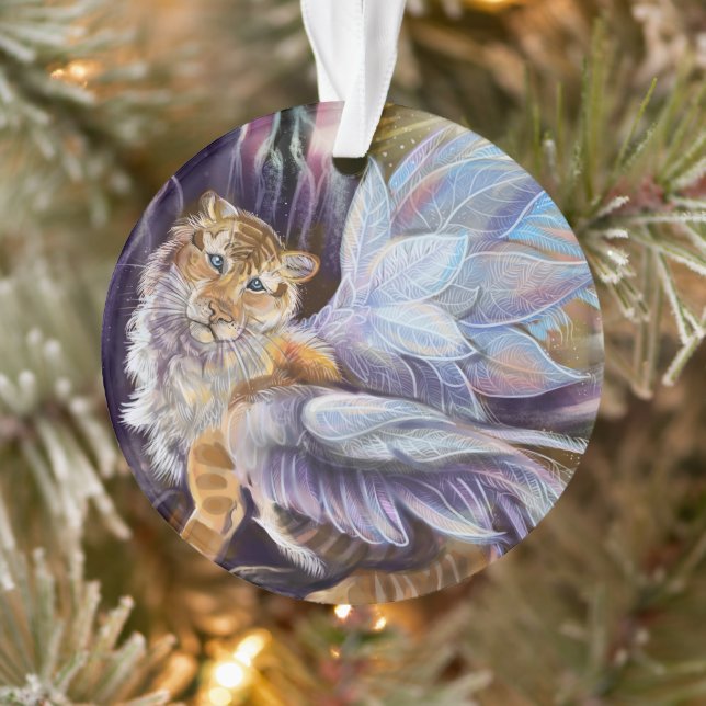Adorno Tigre del ala del hielo (Árbol)