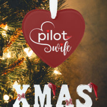 Tipografía de Esposa de Piloto & Avión Simple,Mini