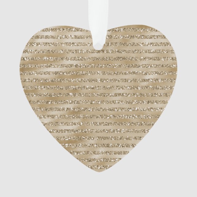 Adorno Tiras Purpurinas Glitzy Glam Gold (Anverso)