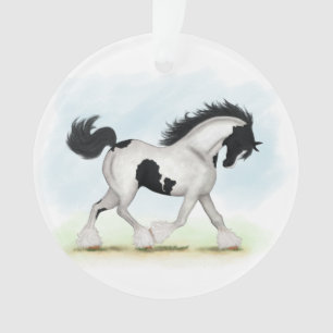 Adorno Tobiano Gypsy Vanner Horse