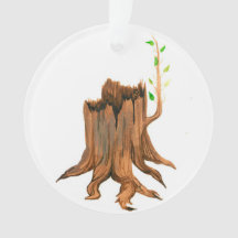 Tocón de árbol de Jesse del advenimiento