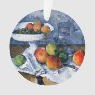 Adorno Todavía vida con el plato de fruta