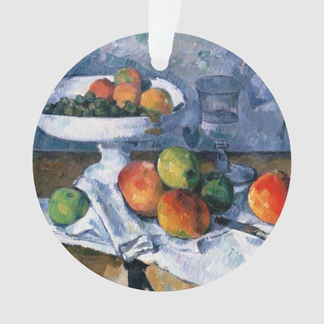 Adorno Todavía vida con el plato de fruta (Anverso)