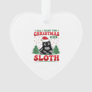 Adorno Todo lo que quiero para los Navidades es un esloga