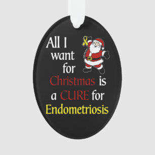 Adorno Todo Lo Que Quiero Para Navidades/Santa...Endometr
