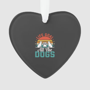 Adorno Todos Los Perros Amante De Perros Retro