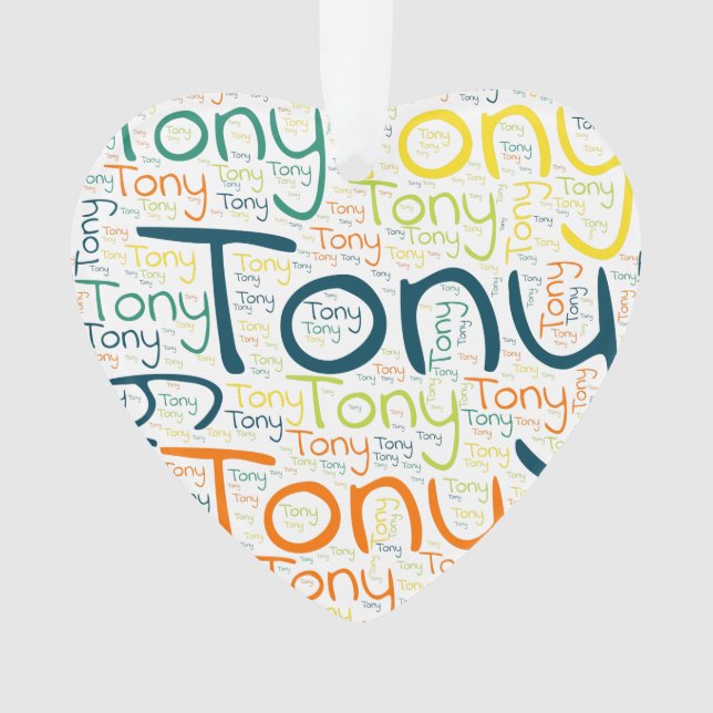 Adorno Tony (Anverso)