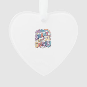 Adorno Tormenta de Unicornio pero Diseño de Merch Caprich